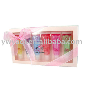 lip gloss with glitter gift make up set